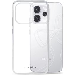 Mobilize Gelly Transparent OPPO Reno 15 Pro TPU souple Coque arrière - Transparent