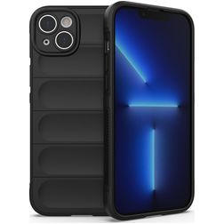 Mobigear Bumpy Coque iPhone 14 Plus Coque arrière en TPU Souple - Noir