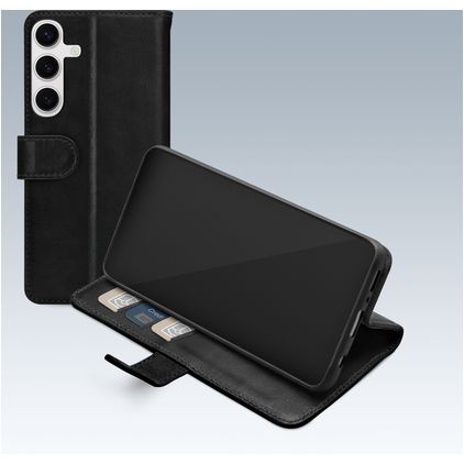 Mobilize Premium Gelly Housse Samsung Galaxy S26 Etui Porte-Monnaie - Noir