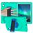 Mobigear Ruggedized Coque iPad 10 (2022) Coque arrière en EVA + Support Amovible - Vert