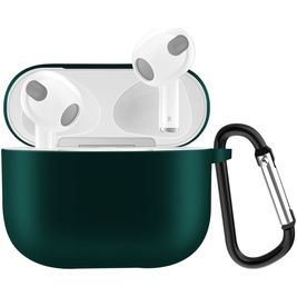 Mobigear Classic Coque Apple AirPods 3 Coque en Silicone Souple - Vert