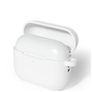 Mobigear Colors Coque Apple AirPods Pro 3 en Silicone Souple - Blanc