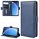 Mobigear Slim Magnet iPhone 11 Étui Portefeuille - Bleu foncé