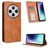 Mobigear Sensation Housse Xiaomi Redmi 14C Etui Porte-Monnaie - Marron