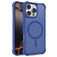 Mobigear Armor Shield Coque iPhone 16 Pro Max MagSafe Coque arrière Rigide - Bleu