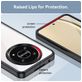 Mobigear Crystal Coque HONOR Magic 4 Lite Coque arrière Rigide - Transparent / Noir