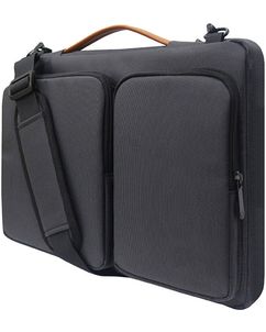 Mobigear Traveler Sac à bandoulière Ordinateur portable en Nylon 13 - 14 Pouces Sacoche ordinateur - Noir