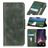Mobigear Classy Samsung Galaxy S22 Ultra Étui Portefeuille - Vert