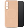 My Style Protective Flex Coque Samsung Galaxy A55 MagSafe Coque arrière en TPU Souple - Soft Pink