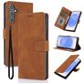 Mobigear Wallet Housse Samsung Galaxy S26 Plus Etui Porte-Monnaie - Marron