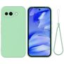 Mobigear Rubber Touch Coque Google Pixel 10a Coque arrière en Silicone - Vert