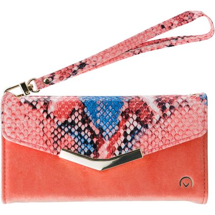Mobilize Gelly Velvet iPhone XS Détachable 2in1 Pochette - Coral Snake
