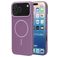 Mobiparts Slim Line Coque iPhone 17 Pro Max MagSafe Coque arrière Rigide - Imperial Purple