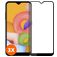 Mobigear Premium Samsung Galaxy A01 Verre trempé Protection d'écran - Compatible coque - Noir (Lot de 3)