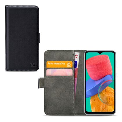 Mobilize Classic Gelly Wallet Samsung Galaxy M33 Étui Portefeuille - Noir