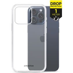 Mobilize Naked Protection Coque Transparente iPhone 13 Pro Max Coque arrière Rigide Anti-Chocs - Transparent