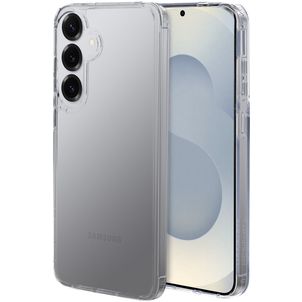 Mobiparts Classic Hardcover Coque Transparente Samsung Galaxy S25 Plus Coque arrière Rigide - Transparent
