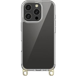 Mobigear Bungy Coque iPhone 16 Pro Coque arrière Rigide - Or
