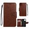 Mobigear Flowers Housse iPhone 11 Etui Porte-Monnaie - Marron
