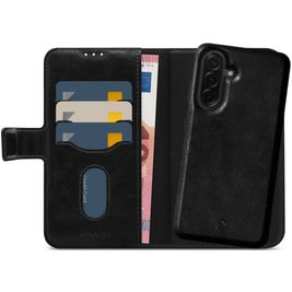 Mobilize Magnet Gelly Housse Samsung Galaxy A57 Etui avec Coque Détachable Porte-Monnaie - Noir