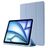 Mobigear Tri-Fold Gel Coque iPad Air 11 Pouces (2025) Etui en TPU,Similicuir + Porte-crayon - Bleu