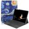 Mobigear Design Coque Microsoft Surface Go 2 Etui - The Starry Night