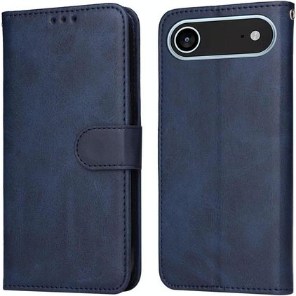 Mobigear Wallet iPhone Air Étui Portefeuille - Bleu