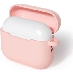 Mobigear Colors Coque Apple AirPods Pro 3 en Silicone Souple - Rose