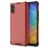 Mobigear Honeycomb Coque Xiaomi Redmi 9A Coque arrière Rigide Anti-Chocs - Rouge