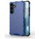 Mobigear Honeycomb Coque Samsung Galaxy S24 Plus Coque arrière Rigide Anti-Chocs - Bleu