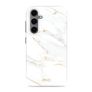 MIO Coque Samsung Galaxy S24 FE MagSafe Coque arrière Rigide - White Marble