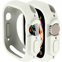 Mobigear Colors Coque Apple Watch Ultra - 49 mm Coque Rigide - Gris