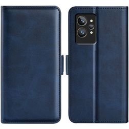 Mobigear Slim Magnet Housse Realme GT2 Pro Etui Porte-Monnaie - Dark Blue