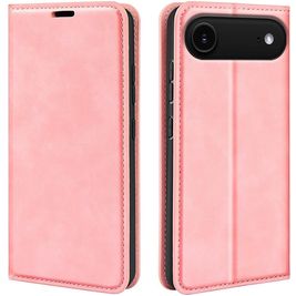 Mobigear Retro Slim Housse iPhone Air Etui Porte-Monnaie - Rose