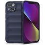 Mobigear Bumpy Coque iPhone 14 Coque arrière en TPU Souple - Dark Blue