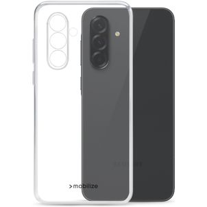 Mobilize Gelly Case Coque Transparente Samsung Galaxy A37 Coque arrière en TPU Souple - Transparent