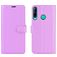 Mobigear Classic Housse Huawei P40 Lite E Etui Porte-Monnaie - Violet