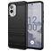 Mobigear Brushed Slim Coque Nokia X30 Coque arrière en TPU Souple - Noir