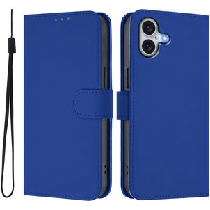 Mobigear Urban Wallet Housse iPhone 16 Plus Etui Porte-Monnaie - Dark Blue