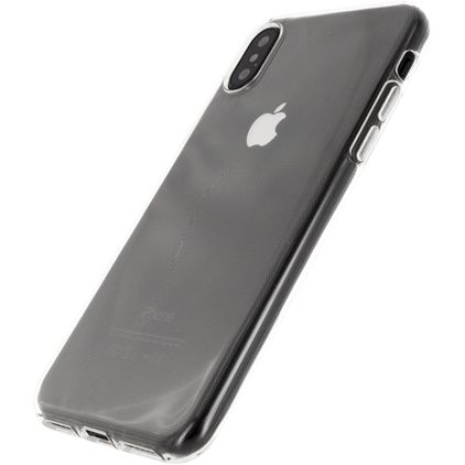 Mobilize Gelly Coque Transparente iPhone X Coque arrière en TPU Souple - Transparent