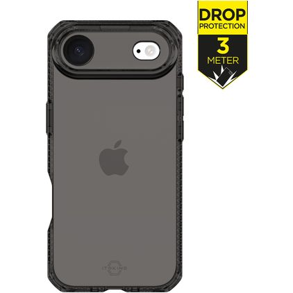 ITSKINS Level 2 SpectrumClear R iPhone Air TPU souple Coque arrière Antichoc - Smoke