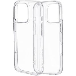 Mobiparts Classic Hardcover Coque Transparente iPhone 16 Pro Coque arrière Rigide - Transparent