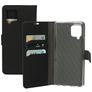 Mobiparts Saffiano Wallet Samsung Galaxy A42 Étui Portefeuille - Noir