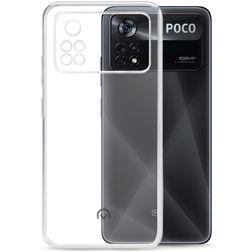 Mobilize Gelly Coque Transparente POCO X4 Pro 5G Coque arrière en TPU Souple - Transparent