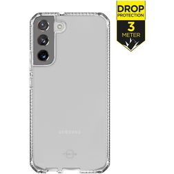 ITSkins SpectrumClear Coque Transparente Samsung Galaxy S22 Coque arrière en TPU Souple Anti-Chocs - Transparent