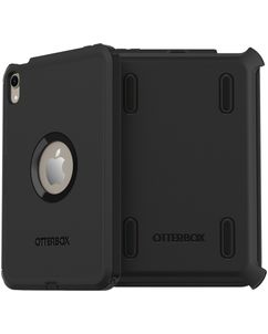 OtterBox Defender Coque iPad Mini 6 (2021) Coque Arrière Rigide Antichoc + Support Amovible - Noir