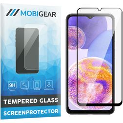 Mobigear Premium Samsung Galaxy A23 Verre trempé Protection d'écran - Compatible Coque - Noir