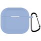 Mobigear Colors Coque Apple AirPods 4 Coque en Silicone Souple - Bleu