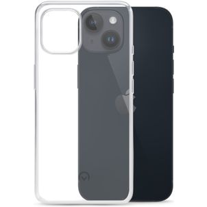 Mobilize Gelly Coque Transparente iPhone 14 Coque arrière en TPU Souple - Transparent