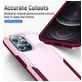Mobigear Heavy Armor Coque iPhone 14 Pro Coque arrière Rigide Anti-Chocs - Rose / Violet